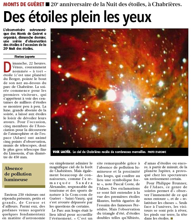 article La montagne - 13 aot 2010