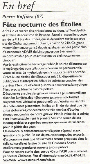 article L'Echo 7 avril 2010