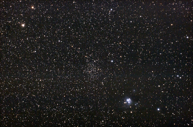 NGC 7129 et NGC 7142