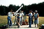 Observations du Soleil  Charbonnire en mai 1989