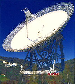La grande antenne du radiotlescope d'Effelsberg