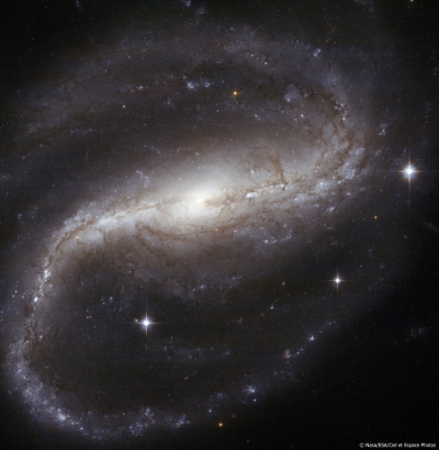 La spirale barre de NGC 7479. Crdit : Nasa/ESA/Ciel et Espace Photos