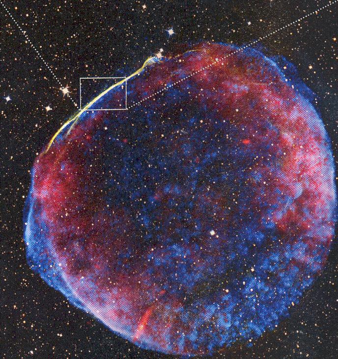 Le ruban de SN 1006