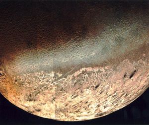 Triton vu par Voyager 2 le 25 aot 1989