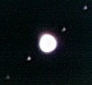 Jpiter y sus 4 satlites visibles