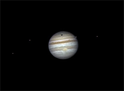 Júpiter con cámara digital
