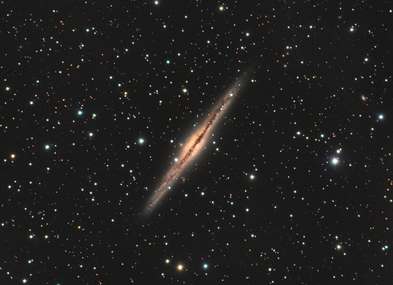 NGC891-C8-red0.5optec-atik16hr-DO-LRGB-S
