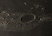 Cratère Platon sur Lune