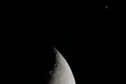 Rapprochement de Saturne et de la Lune (août 2014)