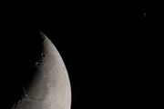 Rapprochement de Saturne et de la Lune (août 2014)