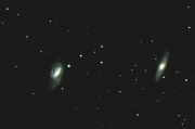 Galaxies spirales M65 ou NGC 3623 et M66 ou NGC 3627 par Benoit