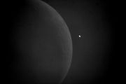 Occultation de Vénus par la Lune - photo de Benoit