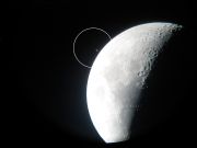 Occultation de Saturne par la Lune - photo de Jean-Pierre