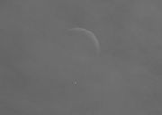Occultation de Vénus par la Lune - photo de Jean-Pierre