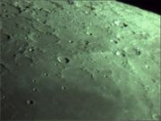 Lune et le cratère Démocritus par Stéphane