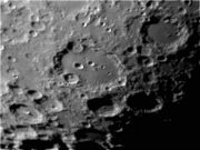 Cratère Clavius sur la Lune