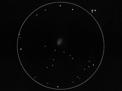 NGC 1662 (Orion) : J50, 12x, T=2, P=2, Wassy (52)