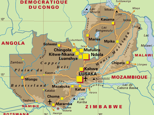 lusaka-carte-de-zambie