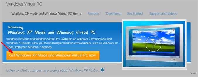 Running windows 7 applications: using windows virtual pc, xp mode.
