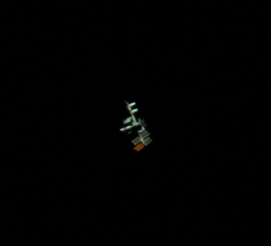 ISS et la navette le 19 juillet