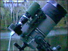 Tlescope Dynamax 8 mont avec une camra CCD SBIG ST6