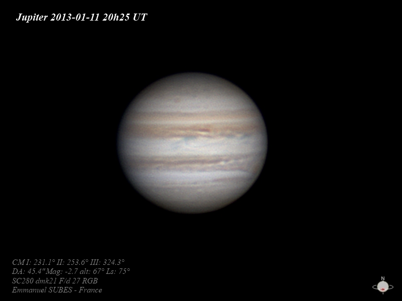 Jupiter 11jan2013 20h25TU