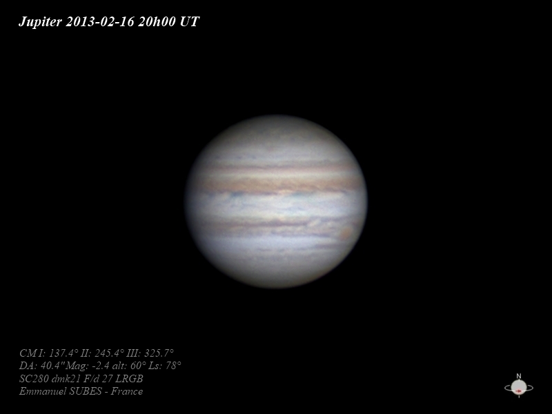 Jupiter 16fev2013