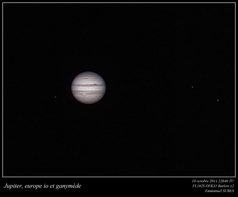 Jupiter 10 octobre 2011