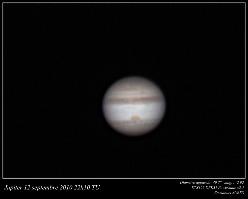 Jupiter ETX 12 sept 2010