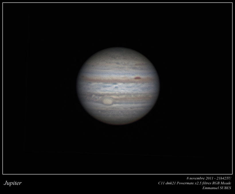 Jupiter 8 novembre 2011