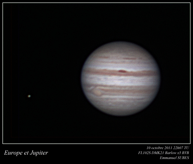 Europe et Jupiter 10oct2011