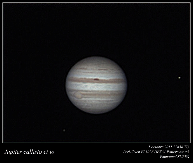 Jupiter 5 octobre 2011