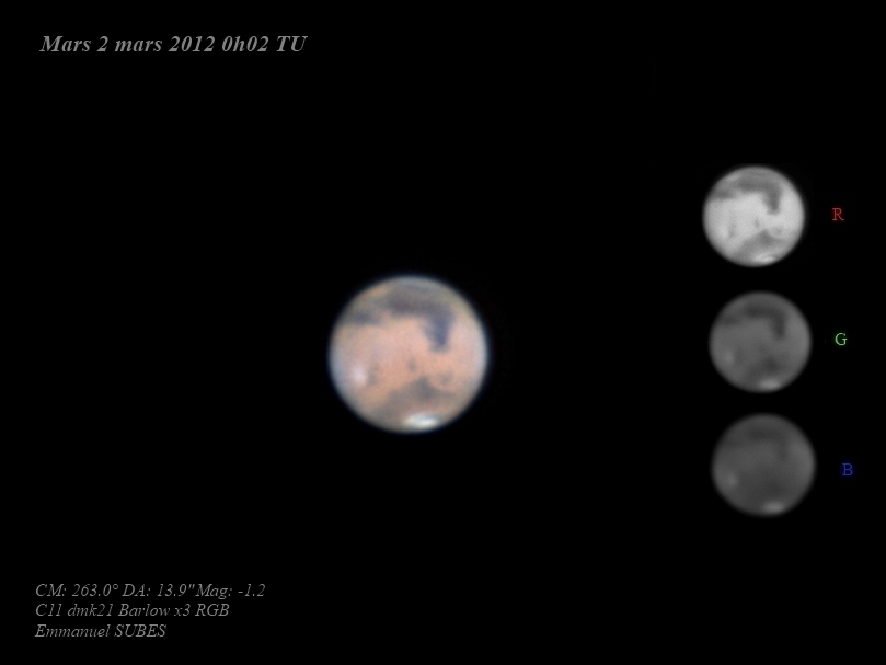 Mars 2 mars 2012 0h02TU