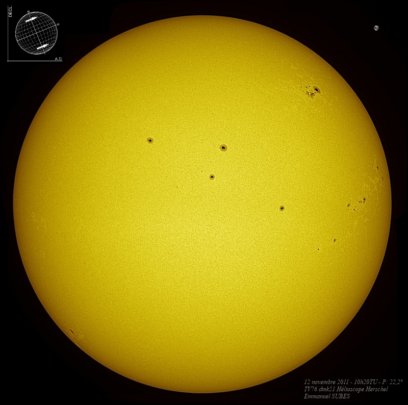 Soleil Hlioscope 12 novembre 2011