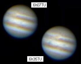 Jupiter le 11 Janvier 2005