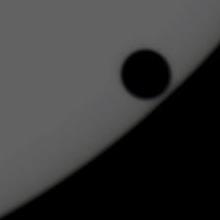 Photo & Animation de la sortie de Vénus