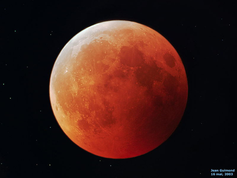 Lunar eclipse may 2003