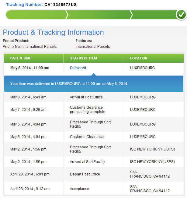 tracking usps