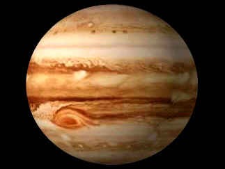 Jupiter photographié par la sonde Voyager 1 en 1979