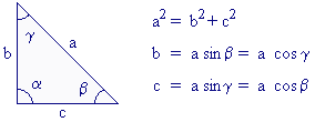 formule angle triangle