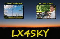 The author's QSL