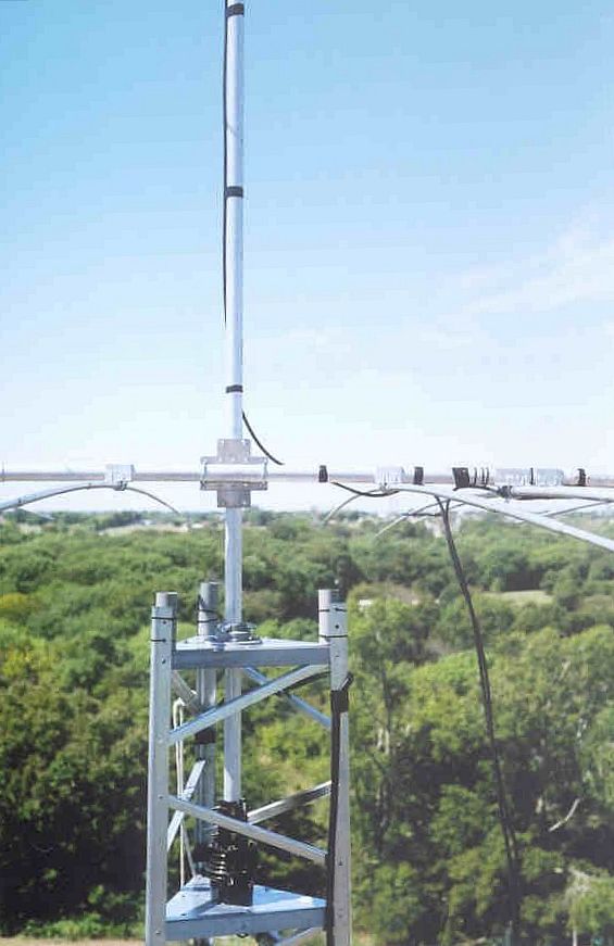 Ham Radio Antenna Tower Installation