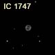 dessin nebuleuse planétaire IC 1747