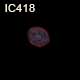 dessin couleur nebuleuse du spirographe IC418