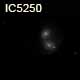 dessin galaxie IC5250