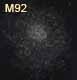 dessin amas globulaire M92