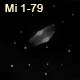dessin nebuleuse planétaire Mi1-79