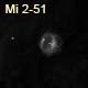 dessin nebuleuse planétaire Mi2-51