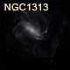 dessin galaxie NGC1313