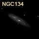 dessin galaxie NGC134
